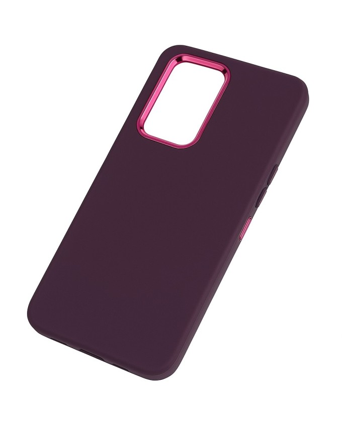 Levně Kryt TopQ Frame Samsung A17 fialový 142853 (pouzdro neboli obal na mobil Samsung A17)
