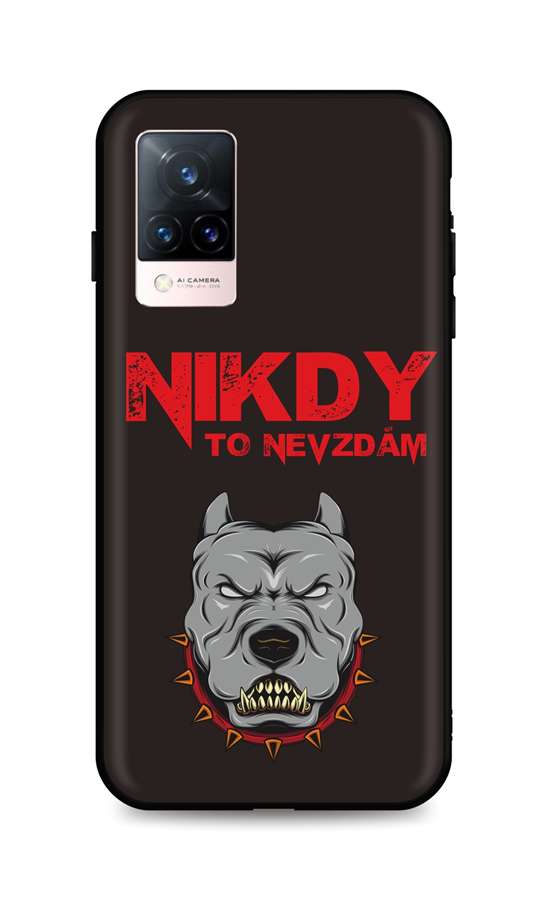 Levně Kryt TopQ Vivo V21 5G silikon Nikdy to nevzdám 72855 (pouzdro neboli obal na mobil Vivo V21 5G)