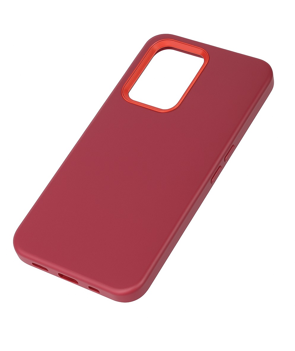 Levně Kryt TopQ Frame Samsung A17 malinový 142860 (pouzdro neboli obal na mobil Samsung A17)