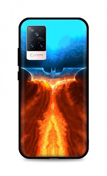 Zadní silikonový kryt DARK na Vivo V21 5G Fiery Batman