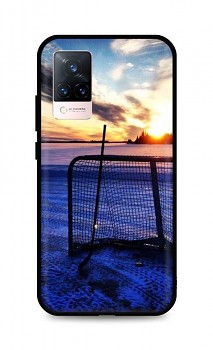 Zadní silikonový kryt DARK na Vivo V21 5G Hockey Sunset