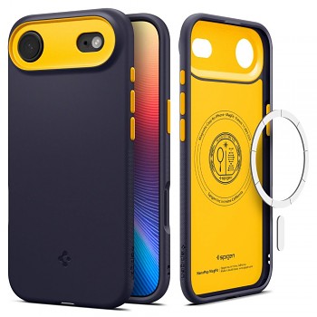 SPIGEN kryt NANO POP MAG kompatibilní s MagSafe pro IPHONE 17 Air blueberry tmavě modrý