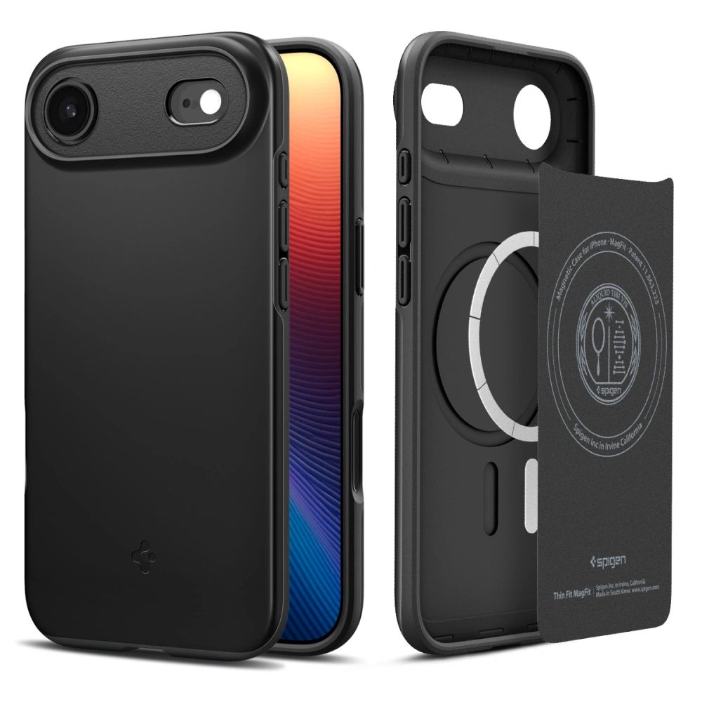 SPIGEN kryt THIN FIT MAG kompatibilní s MagSafe pro IPHONE 17 Air černý