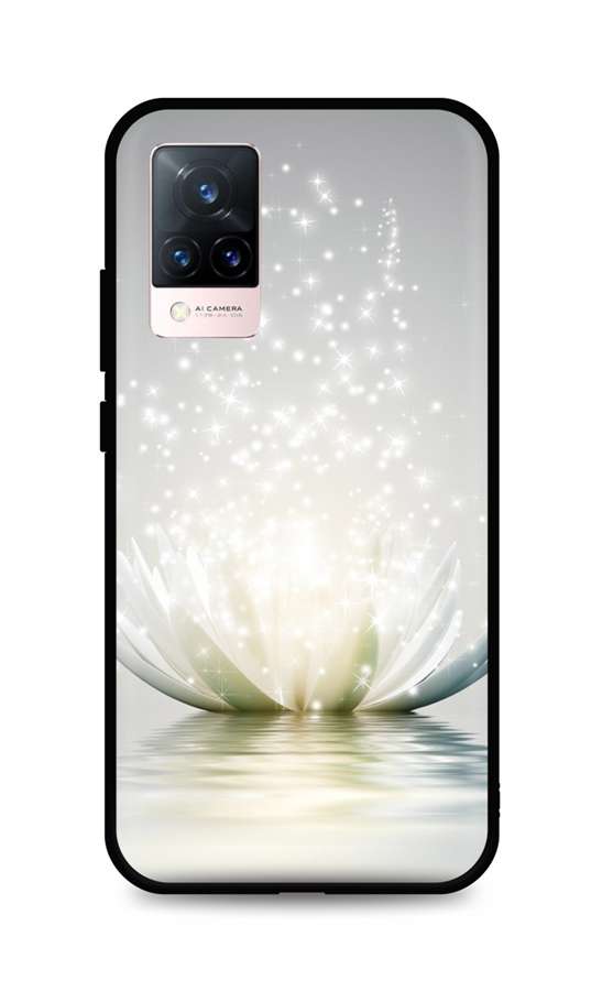 Zadní silikonový kryt DARK na Vivo V21 5G Waterlily
