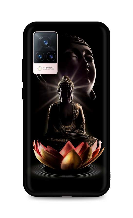 Zadní silikonový kryt DARK na Vivo V21 5G Meditation