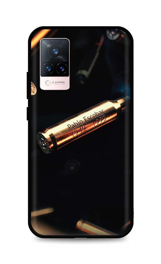 Levně Kryt TopQ Vivo V21 5G silikon Pablo Escobar Bullet 72907 (pouzdro neboli obal na mobil Vivo V21 5G)