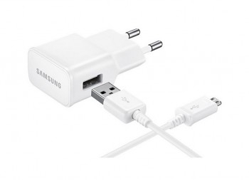 Originální rychlonabíječka Samsung EP-TA20EWE + micro USB ECBDU4EWE bílá 2A ROZBALENO