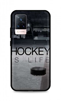 Zadní silikonový kryt DARK na Vivo V21 5G Hockey Is Life