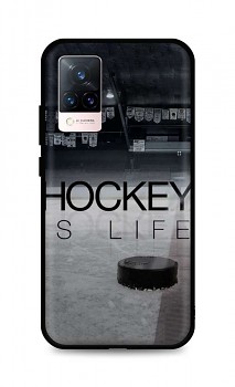 Zadní silikonový kryt DARK na Vivo V21 5G Hockey Is Life