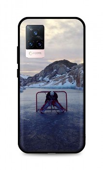 Zadní silikonový kryt DARK na Vivo V21 5G Hockey Goalie