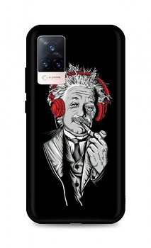 Zadní silikonový kryt DARK na Vivo V21 5G Albert Einstein