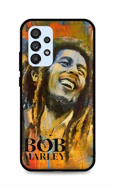 Zadní silikonový kryt DARK na Samsung A53 5G Bob Marley