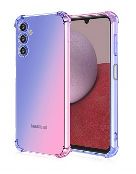 Zadní kryt na Samsung A14 5G Shock duhový modro-růžový