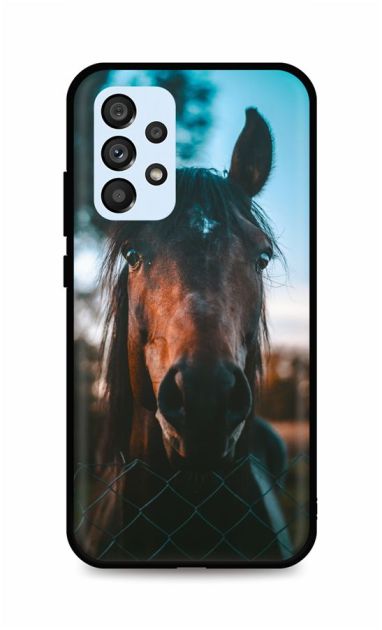 Zadní silikonový kryt DARK na Samsung A53 5G Horse