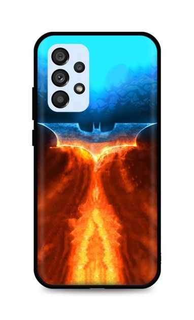 Zadní silikonový kryt DARK na Samsung A53 5G Fiery Batman