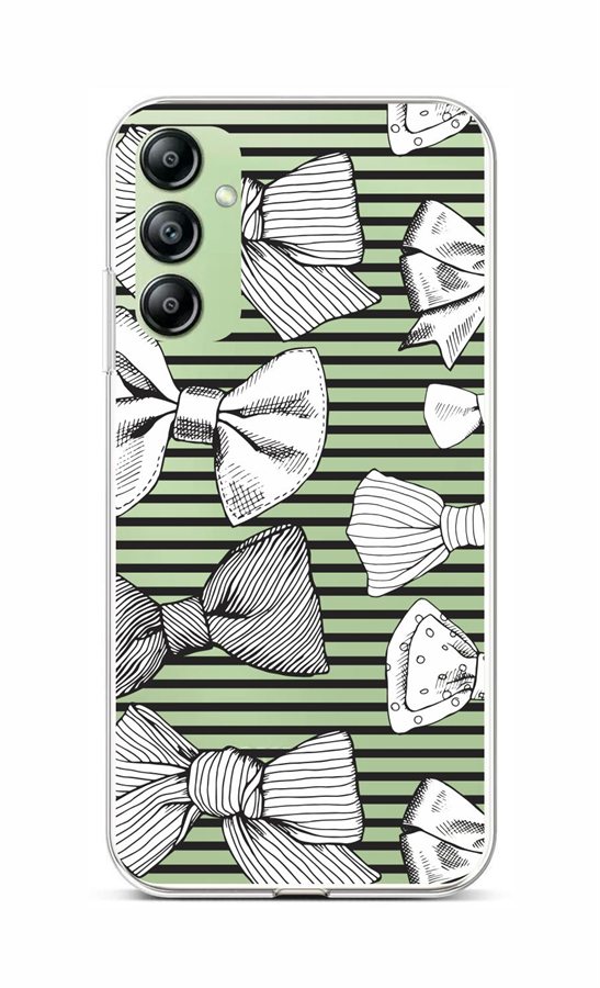 Levně Kryt TopQ Samsung A14 5G Mašličky 92963 (pouzdro neboli obal na mobil Samsung A14 5G)