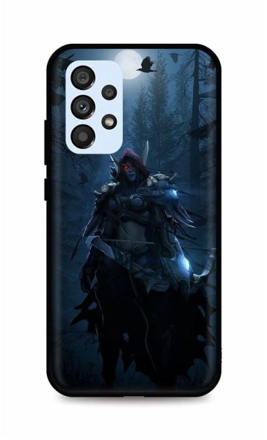 Zadní silikonový kryt DARK na Samsung A53 5G Player Hero