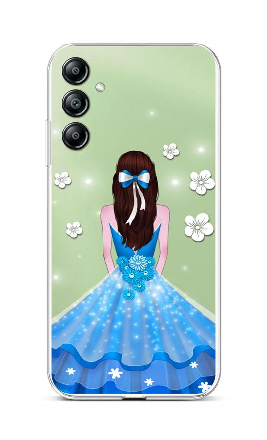Levně Kryt TopQ Samsung A14 5G Blue Princess 92968 (pouzdro neboli obal na mobil Samsung A14 5G)