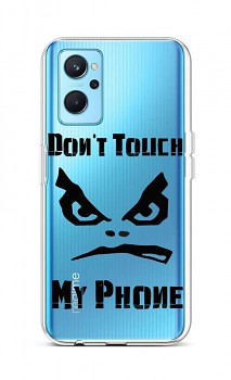 Zadní silikonový kryt na Realme 9i Don´t Touch průhledný