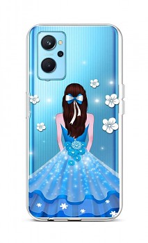 Zadní silikonový kryt na Realme 9i Blue Princess