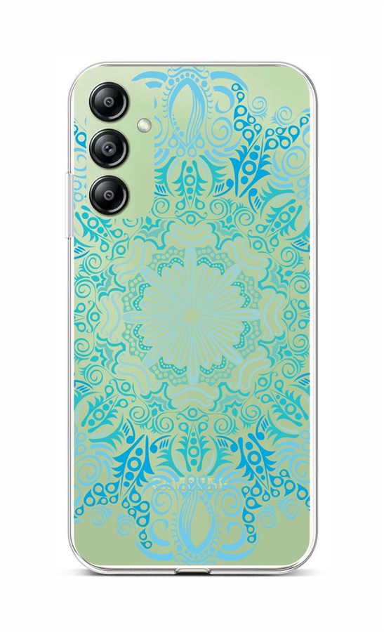 Levně Kryt TopQ Samsung A14 5G Blue Mandala 92995 (pouzdro neboli obal na mobil Samsung A14 5G)