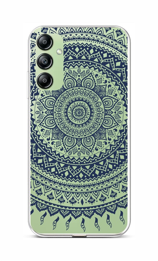 Levně Kryt TopQ Samsung A14 5G Navy Mandala 93009 (pouzdro neboli obal na mobil Samsung A14 5G)