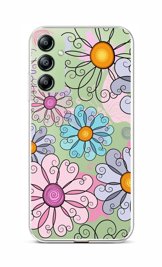 Zadní kryt na Samsung A14 5G Colorful Daisy