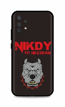 Zadní kryt DARK na Samsung A32 Nikdy to nevzdám