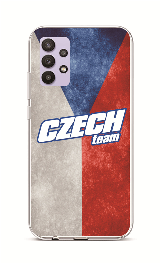 Levně Kryt TopQ Samsung A32 5G Czech Team 93026 (pouzdro neboli obal na mobil Samsung A32 5G)
