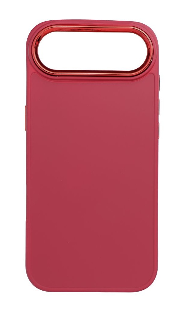 Levně Kryt TopQ Frame iPhone Air malinový 143036 (pouzdro neboli obal na mobil iPhone Air)