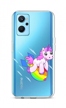 Zadní silikonový kryt na Realme 9i Flying Unicorn