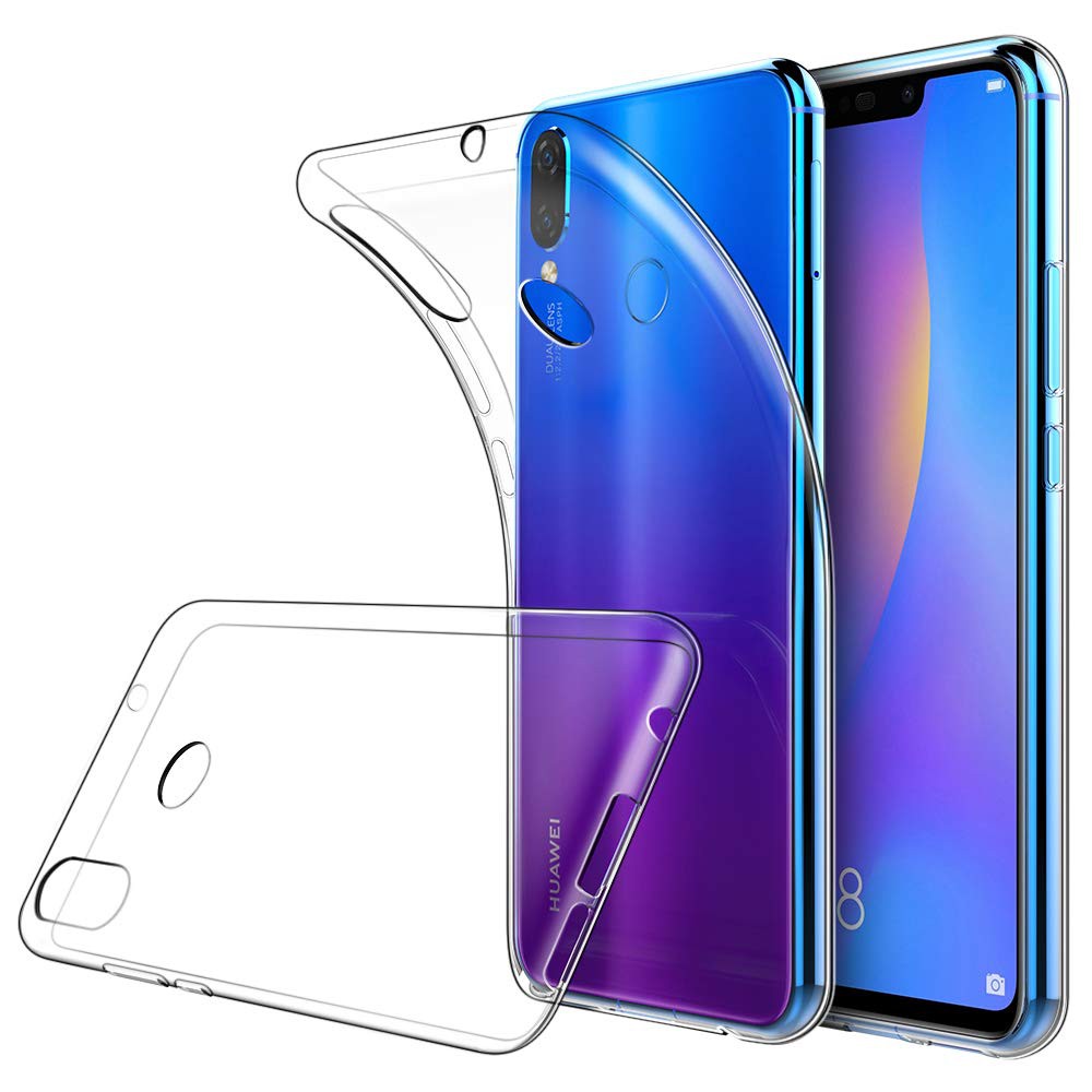 Pouzdro swissten clear jelly huawei p smart plus/nova 3i transparentní