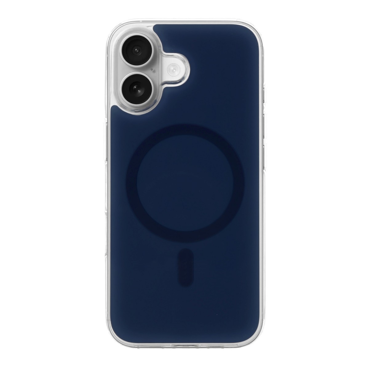 Levně Ochranný kryt Glossy MagSafe pro iPhone 16 tmavě modrý