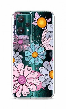 Zadní silikonový kryt na Realme 9 Pro Colorful Daisy