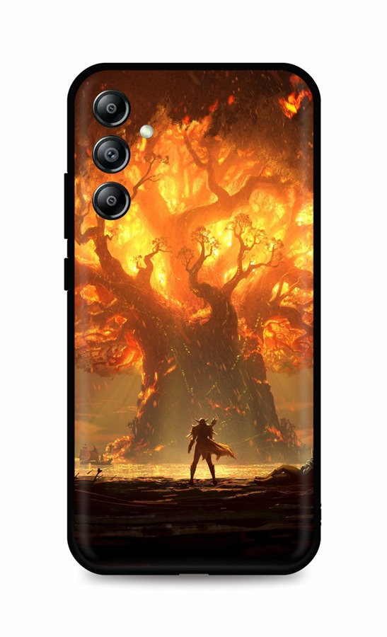 Zadní kryt DARK na Samsung A14 5G Warcraft