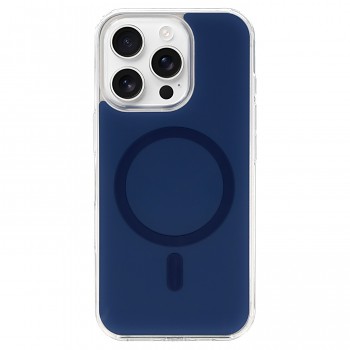 Ochranný kryt Glossy MagSafe pro iPhone 16 Pro tmavě modrý