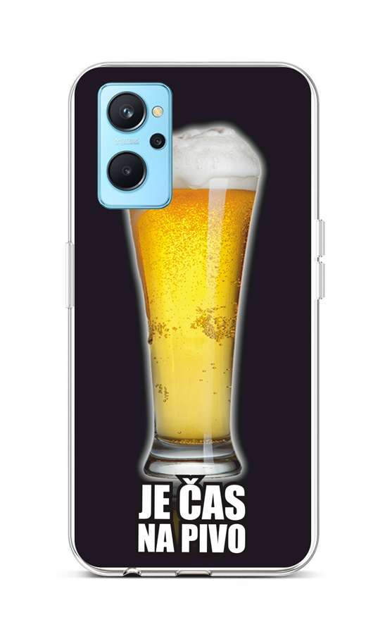 Kryt TopQ Realme 9i silikon Pivo 73079 (pouzdro neboli obal na mobil Realme 9i)