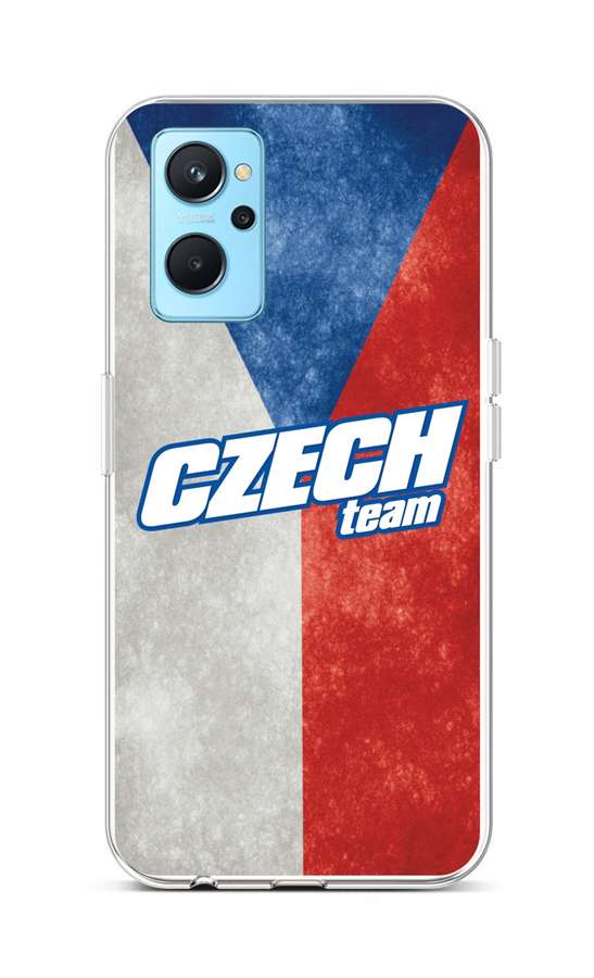 Zadní silikonový kryt na Realme 9i Czech Team