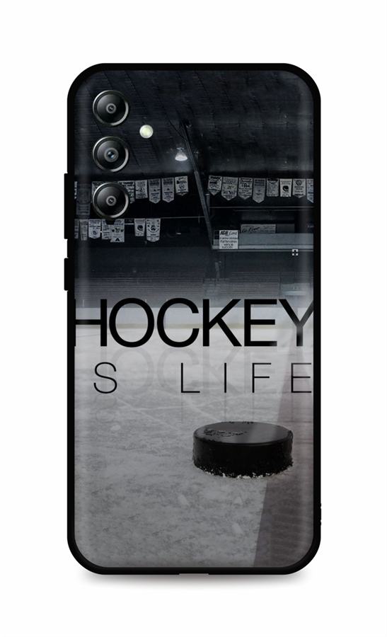 Levně Kryt TopQ Samsung A14 5G Hockey Is Life 93085 (pouzdro neboli obal na mobil Samsung A14 5G)