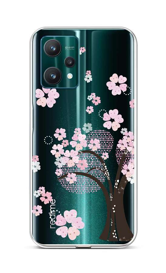 Zadní silikonový kryt na Realme 9 Pro Cherry Tree