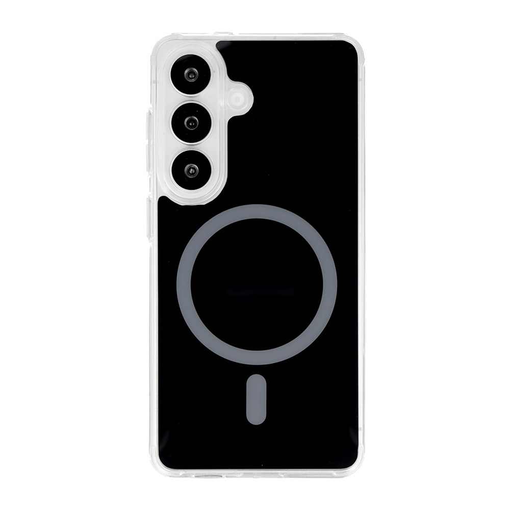 Levně Ochranný kryt Glossy MagSafe pro Samsung Galaxy S26 Plus černý