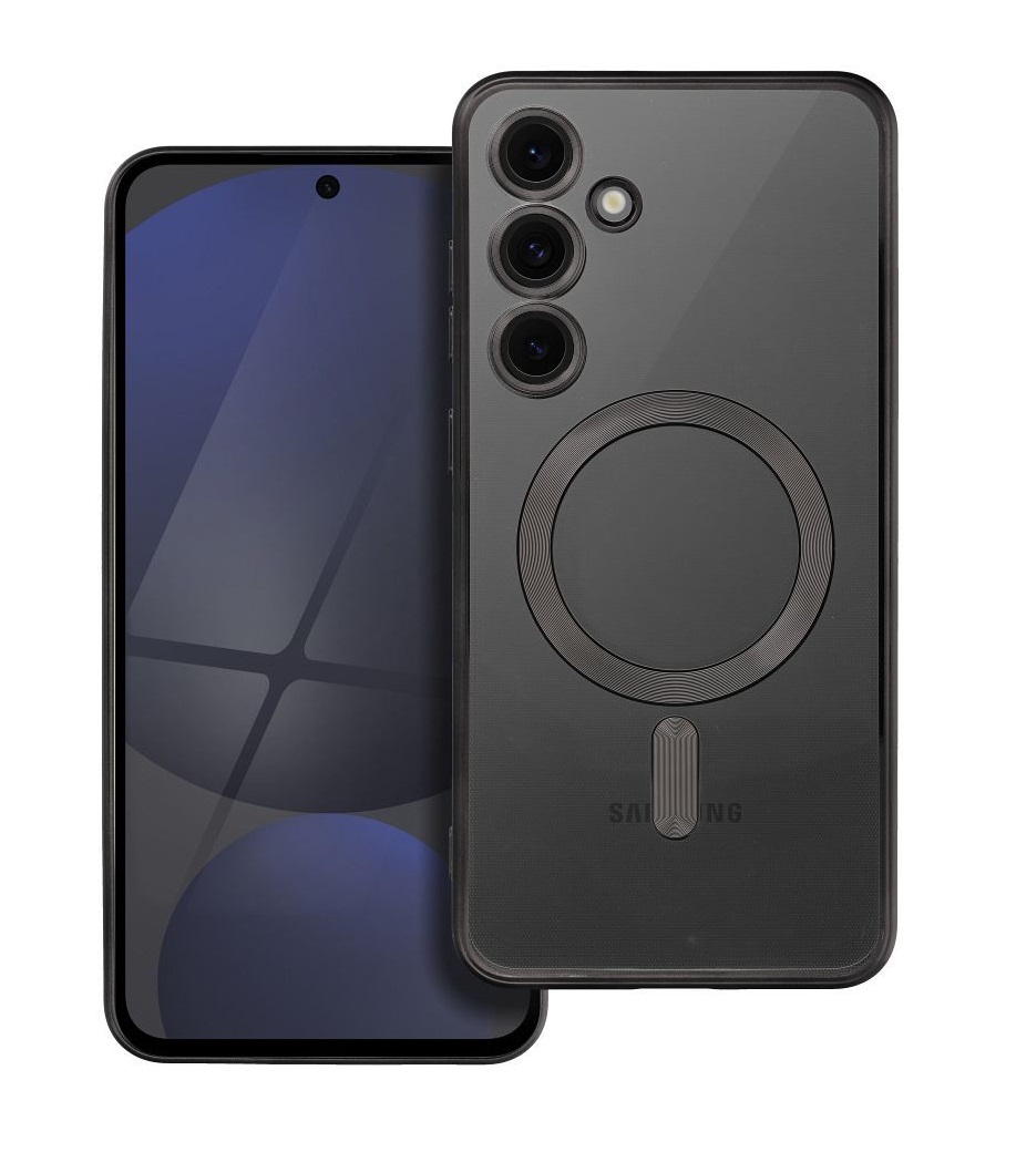 Zadní kryt Electro na Samsung S24 FE MagSafe s černým rámečkem