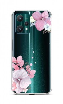 Zadní silikonový kryt na Realme 9 Pro Violet Blossom