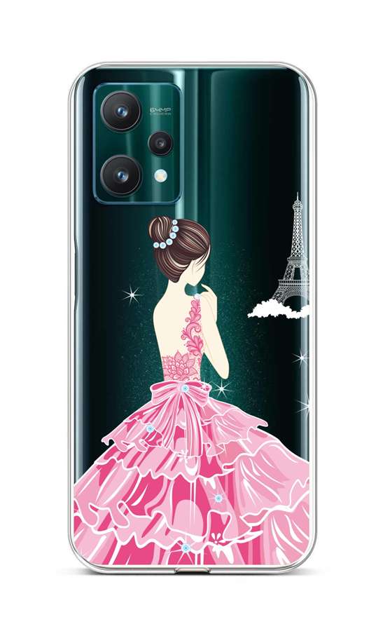 Zadní silikonový kryt na Realme 9 Pro Pink Princess