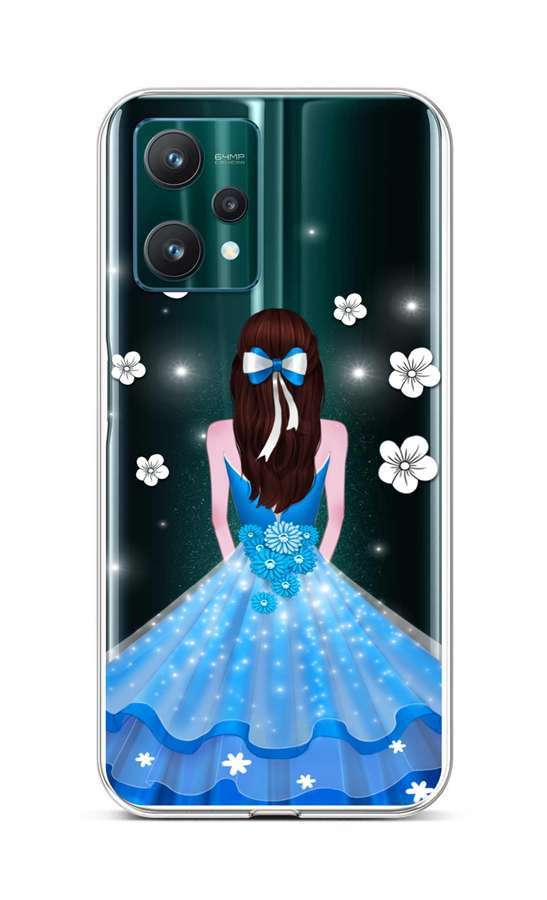 Levně Kryt TopQ Realme 9 Pro silikon Blue Princess 73121 (pouzdro neboli obal na mobil Realme 9 Pro)