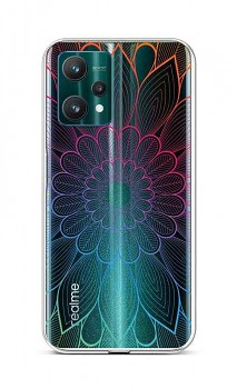 Zadní silikonový kryt na Realme 9 Pro Rainbow Mandala