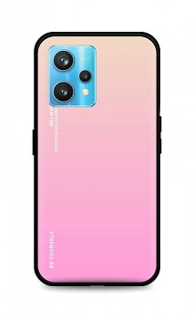 Zadní pevný kryt LUXURY na Realme 9 Pro+ duhový meruňkový