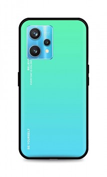 Zadní pevný kryt LUXURY na Realme 9 Pro+ duhový zelený