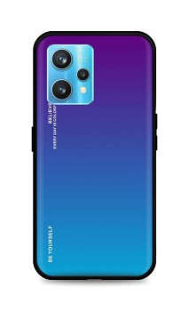 Zadní pevný kryt LUXURY na Realme 9 Pro+ duhový purpurový