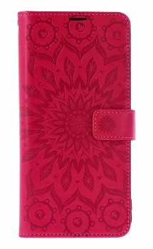 Knížkové pouzdro Mezzo na Xiaomi Redmi 15C Mandala tmavě růžová